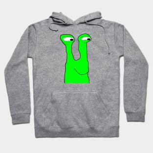 Funny Alien with Tall Eyes Hoodie